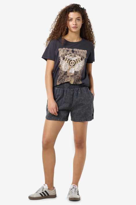 Noisy may nmoregon nw denim acid shorts bl